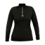Paramo Cambia Zip Neck Top Womens in Black